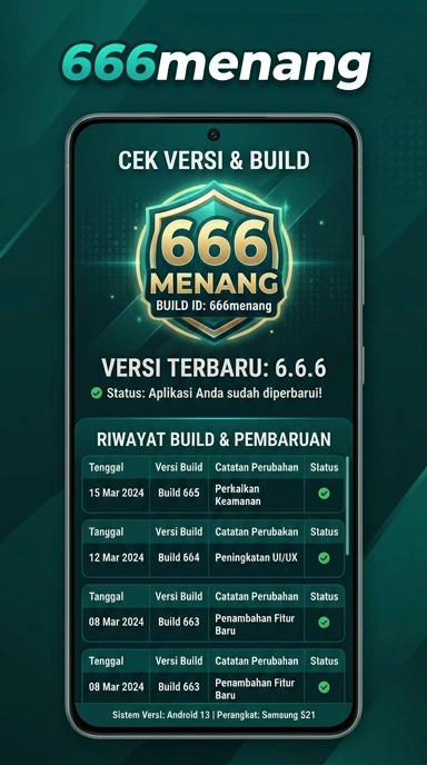 Riwayat Versi 666menang untuk Pengguna Android