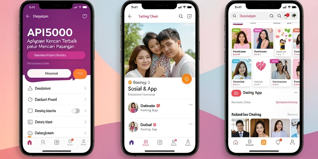 Tampilan antarmuka user-friendly API5000 yang memudahkan pengguna.