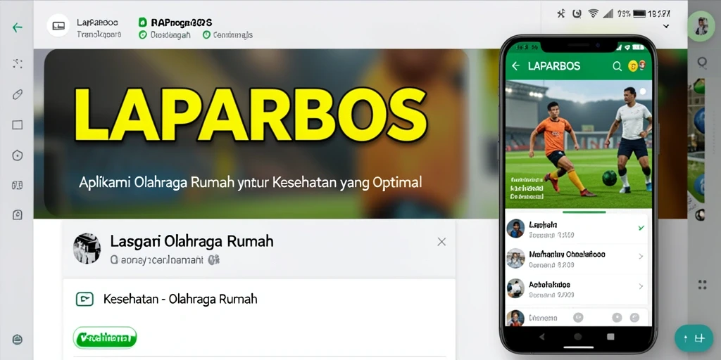 Tampilan antarmuka LAPARBOS yang menarik dan fungsional.