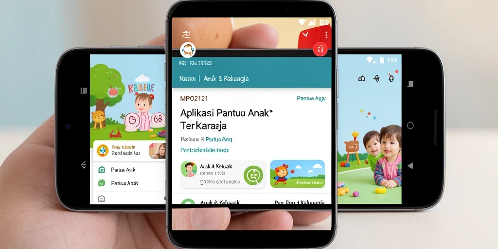 Tampilan antarmuka MPO2121 yang sederhana dan ramah anak.