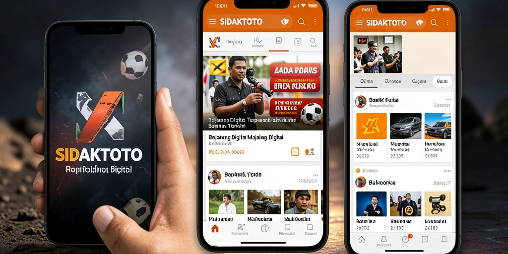 Antarmuka aplikasi SIDAKTOTO yang menarik dan fungsional.
